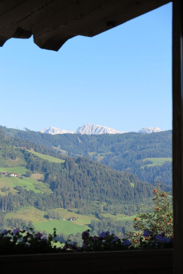 Ferienwohnung Haus Enzian St. Johann im Pongau Exterior foto