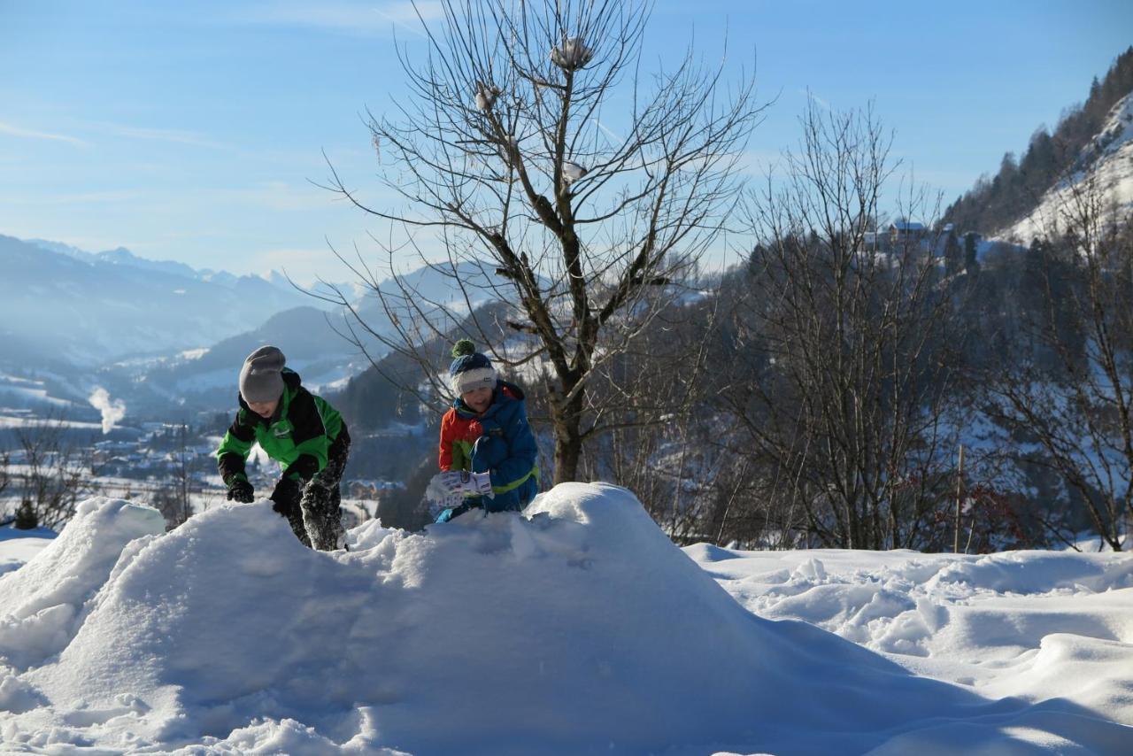 Ferienwohnung Haus Enzian St. Johann im Pongau Exterior foto